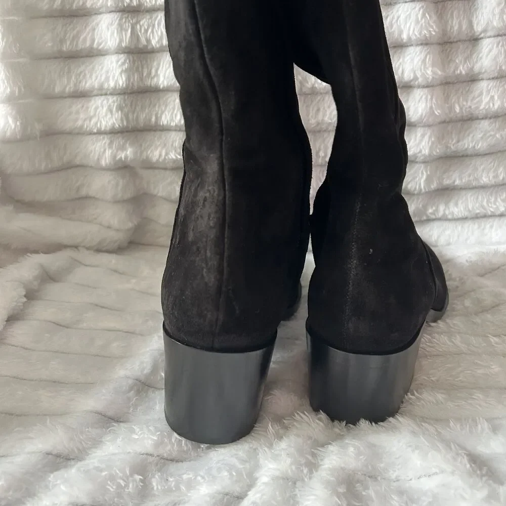 Rag and Bone Ashby Suede Over The Knee Boots Size 38 NIB